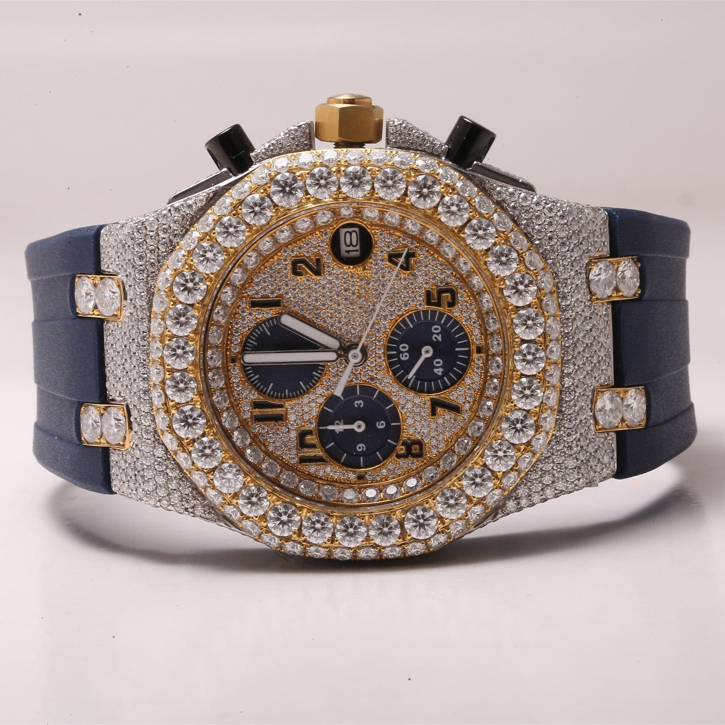 Black and White Diamond Watch